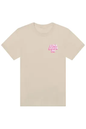 Alpha Epsilon Phi Pop II Tee