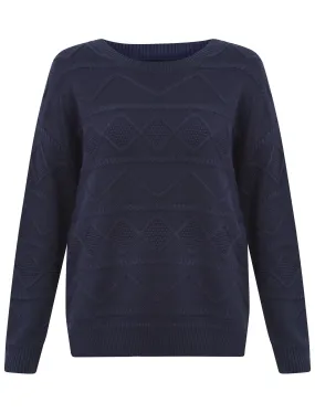 Amara Reya Yarrow navy  jumper