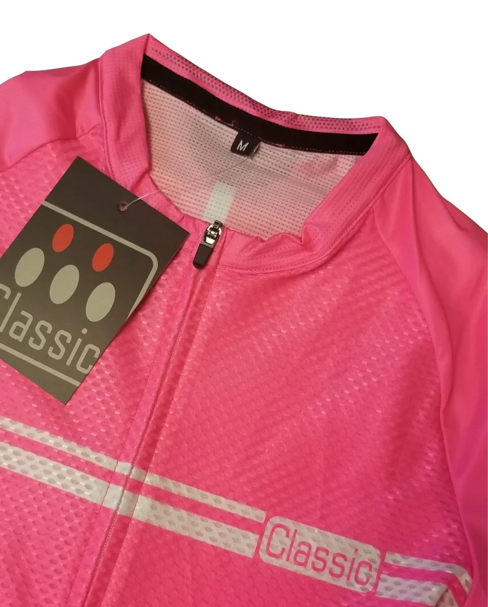 Classic Cycling Women's Ice Jersey - Pink