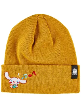 Girl Sanrio Friends Cinnamo Beanie-(gold)