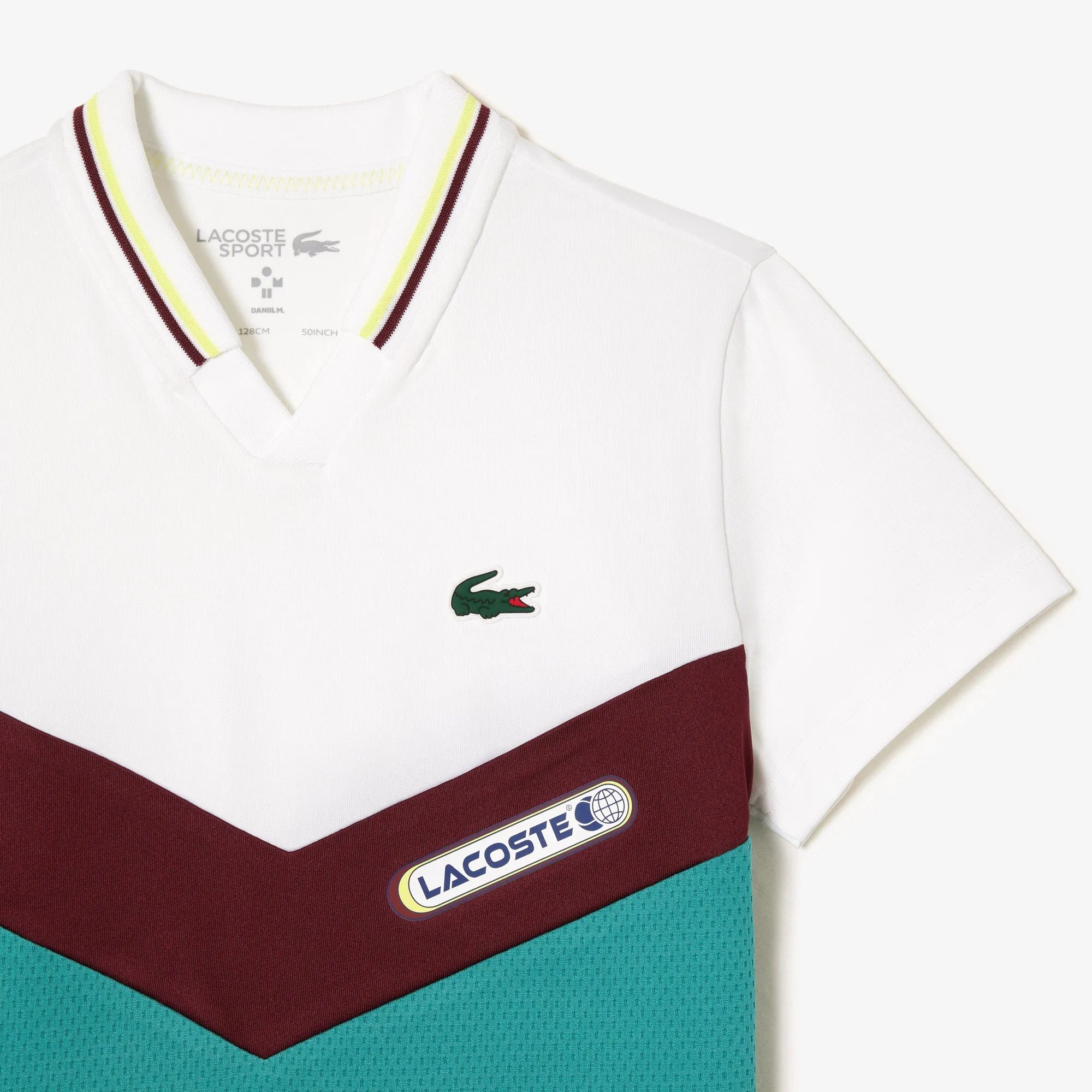 Lacoste Tennis x Daniil Medvedev Jersey Polo Shirt