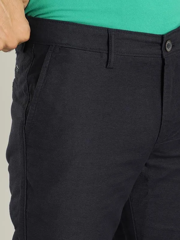 Men Kansas Fit Cotton Trouser