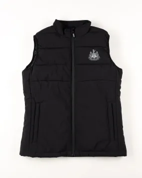 Newcastle United Kids' Black Hybrid Gilet